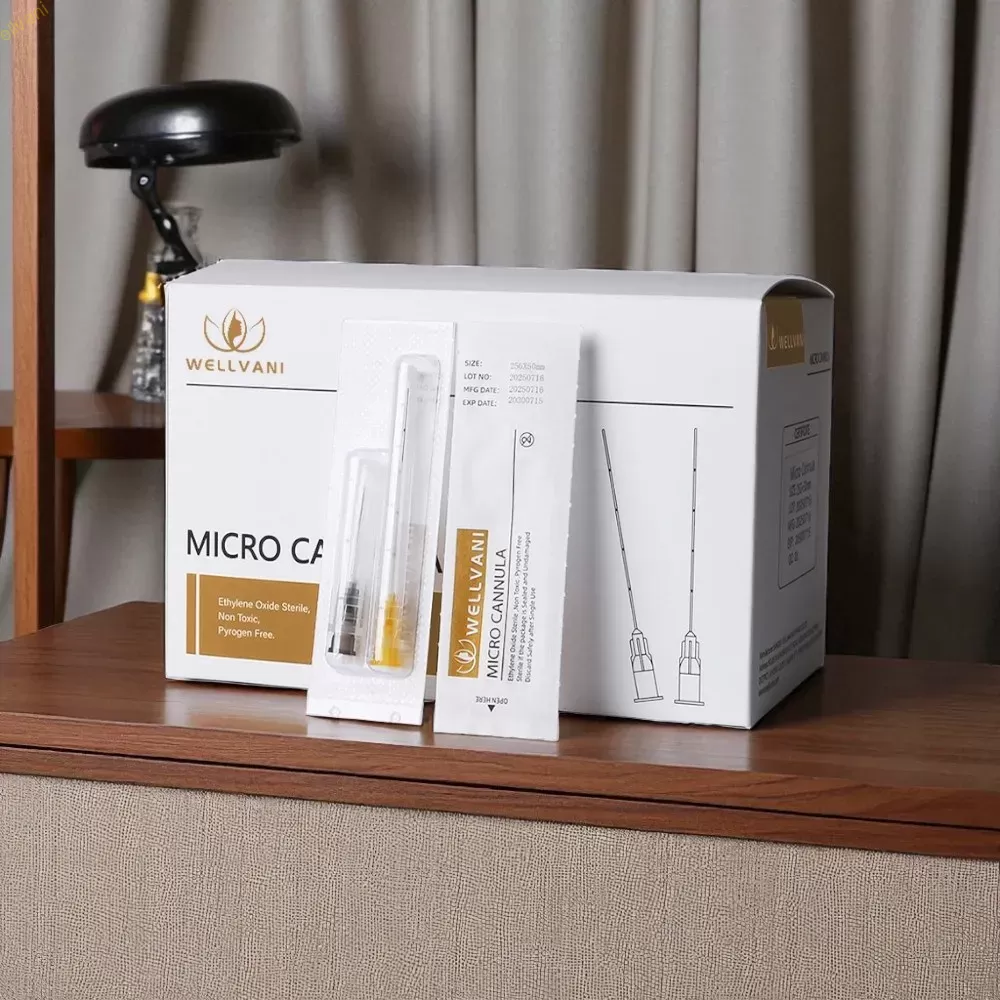 Micro Cannula 25G50mm for filler injection Wellvani Micro Cannula 25G50mm for filler injection Wellvani