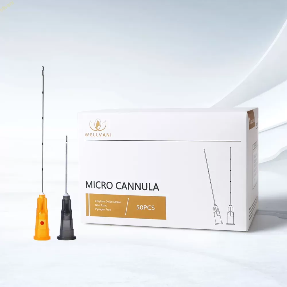Micro Cannula 25G50mm for filler injection Wellvani