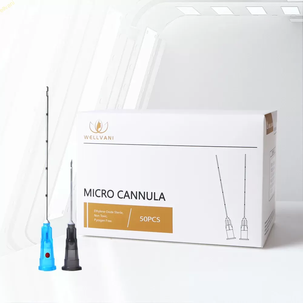 Micro Cannula 23G50mm for Filler injection Wellvani