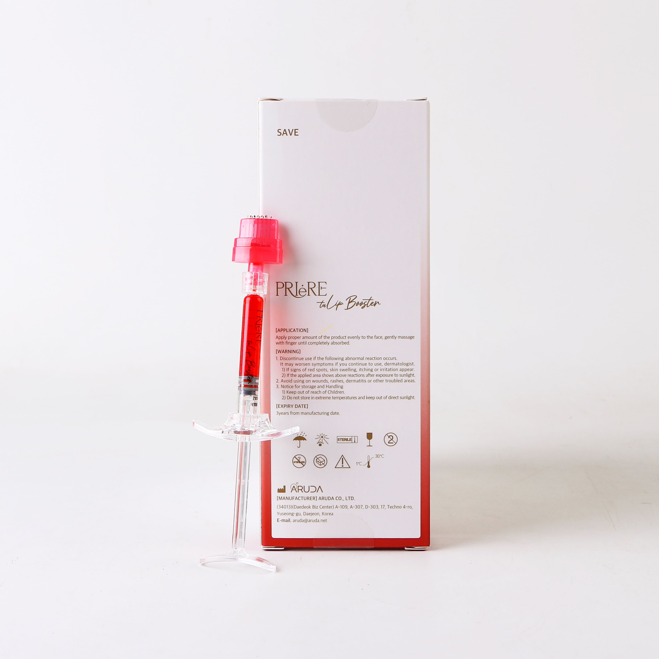 Aruda Priere Lip Filler (Priere Tulip) | 26mg HA Dermal Filler for Lip Contour & Natural Lip Volume Aruda Priere Lip Filler (Priere Tulip) | 26mg HA Dermal Filler for Lip Contour & Natural Lip Volume
